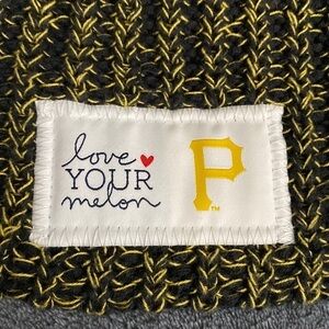 Love Your Melon Pittsburgh Pirates Collaboration Unisex Slouchy Beanie Hat